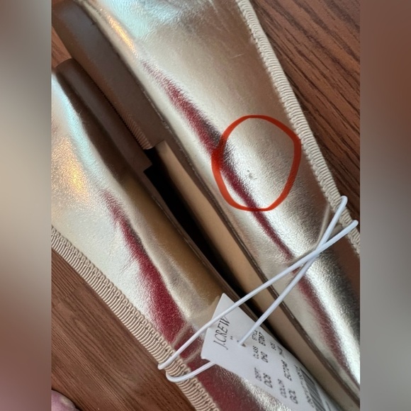 J.Crew gold ballet flats - Picture 15 of 16